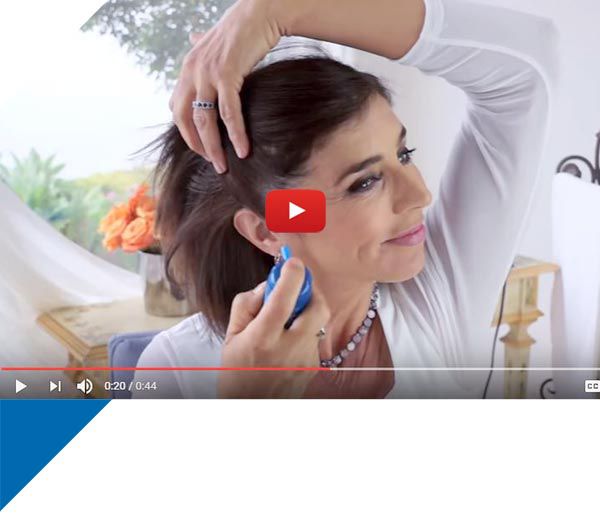 video titel haarverdichtungsspray graue schläfen für salon in a bottle